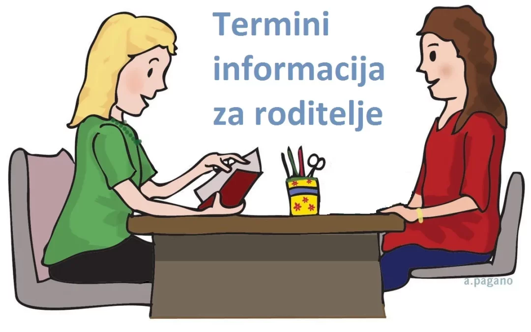 VREMENIK INFORMACIJE ZA RODITELJE