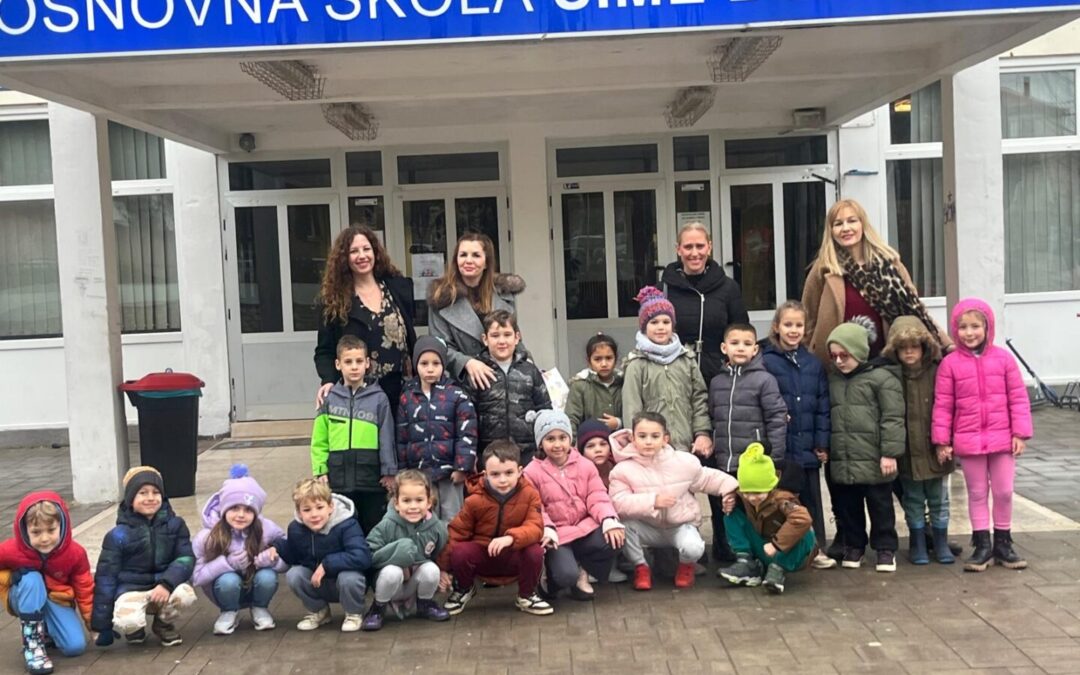 Mali gosti iz DV “Ciciban” u OŠ Šime Budinića