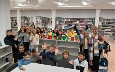 Izrada božićnih čestitki u GKZD