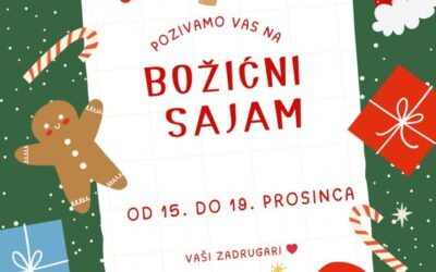Božićni sajam Učeničke zadruge “Điran”