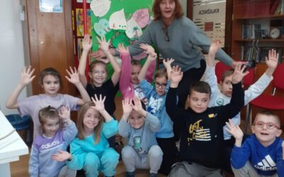 „Zadar čita“ u 1.b: „Drvo koje raste uz knjige“