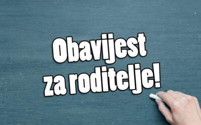 Obavijest za roditelje: Popis materijala koje kupuju roditelji za školsku godinu 2026./2027.